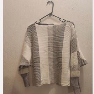 Philosophy Monochrome Striped Sweater